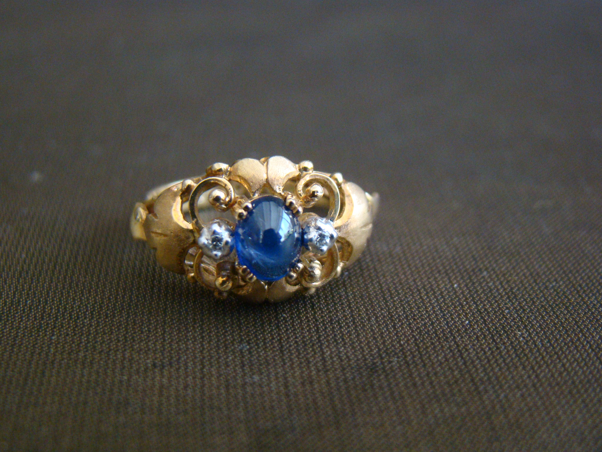 Gold ring with diamond 4015007 - WatchesnJewellery